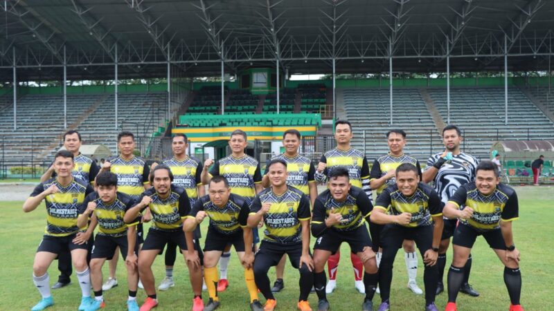 Laga Persahabatan, Polrestabes Medan Unggul Tipis Versus Jurnalisa All Star