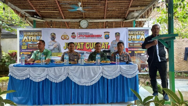 Adanya Judi Tembak Ikan dan Narkoba, Polsek Patumbak Gelar Jumat Curhat, Tampung Aspirasi Warga