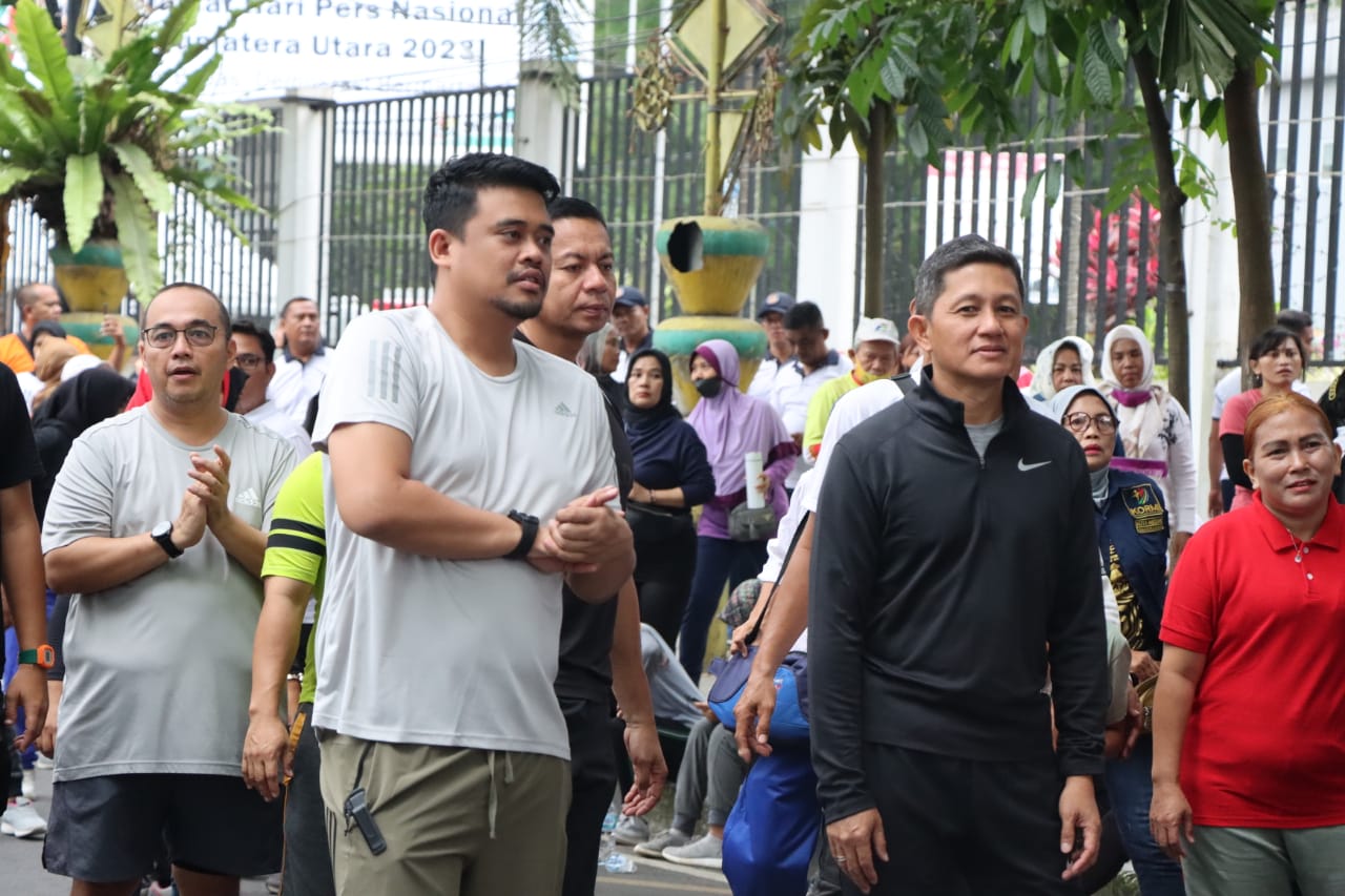 Kapolrestabes Medan Hadiri Giat Pemko Medan di Gedung Wali Kota