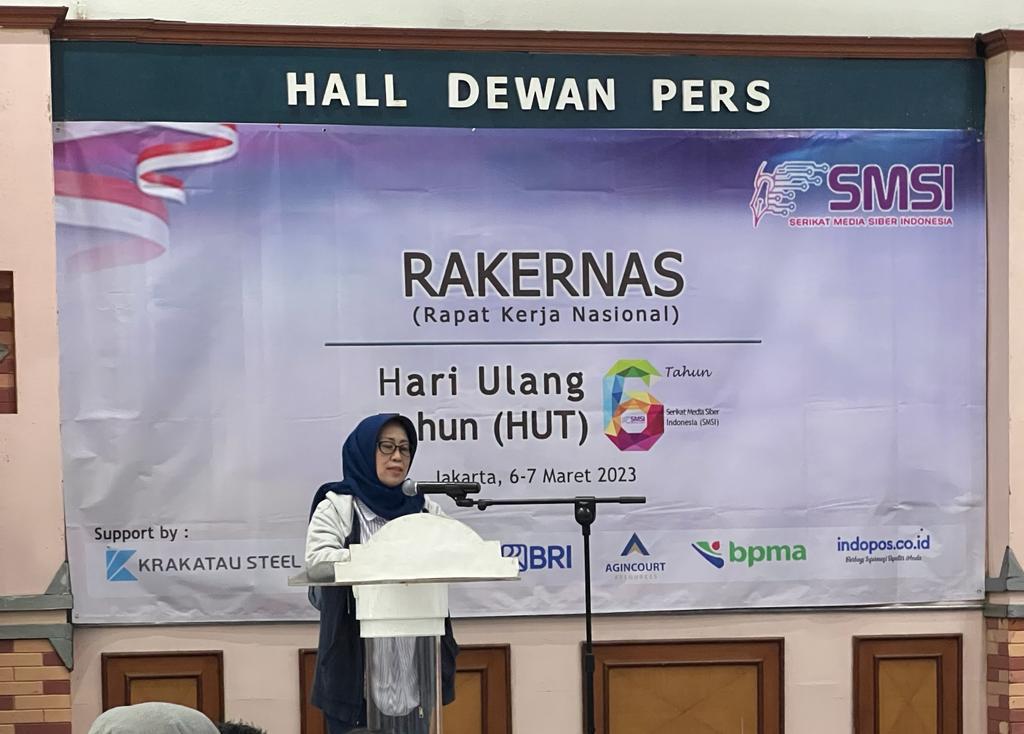 Dr Ninik Rahayu Bicara Depan Ratusan Pemimpin Redaksi Media Siber: “Dewan Pers Hanya Melindungi Karya Jurnalistik Berkualitas”