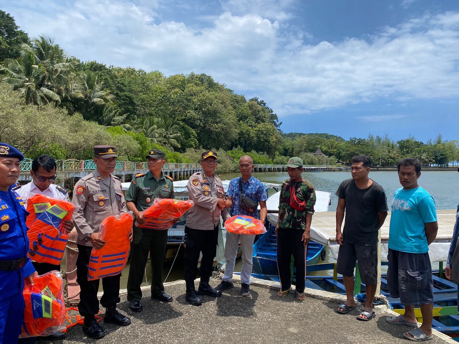 Banyak Kecelakaan di Perairan, Polres Kebumen Gelar “Ikan Selayar”