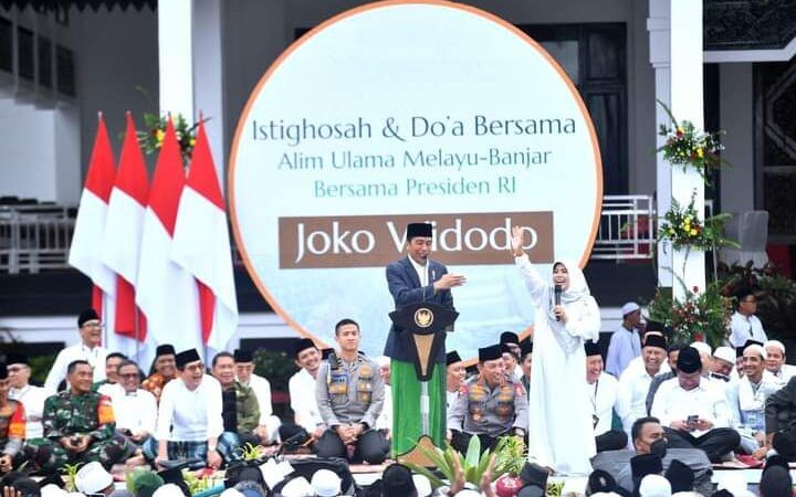 Presiden Apresiasi Dukungan Masyarakat Melayu-Banjar Terhadap Pembangunan IKN