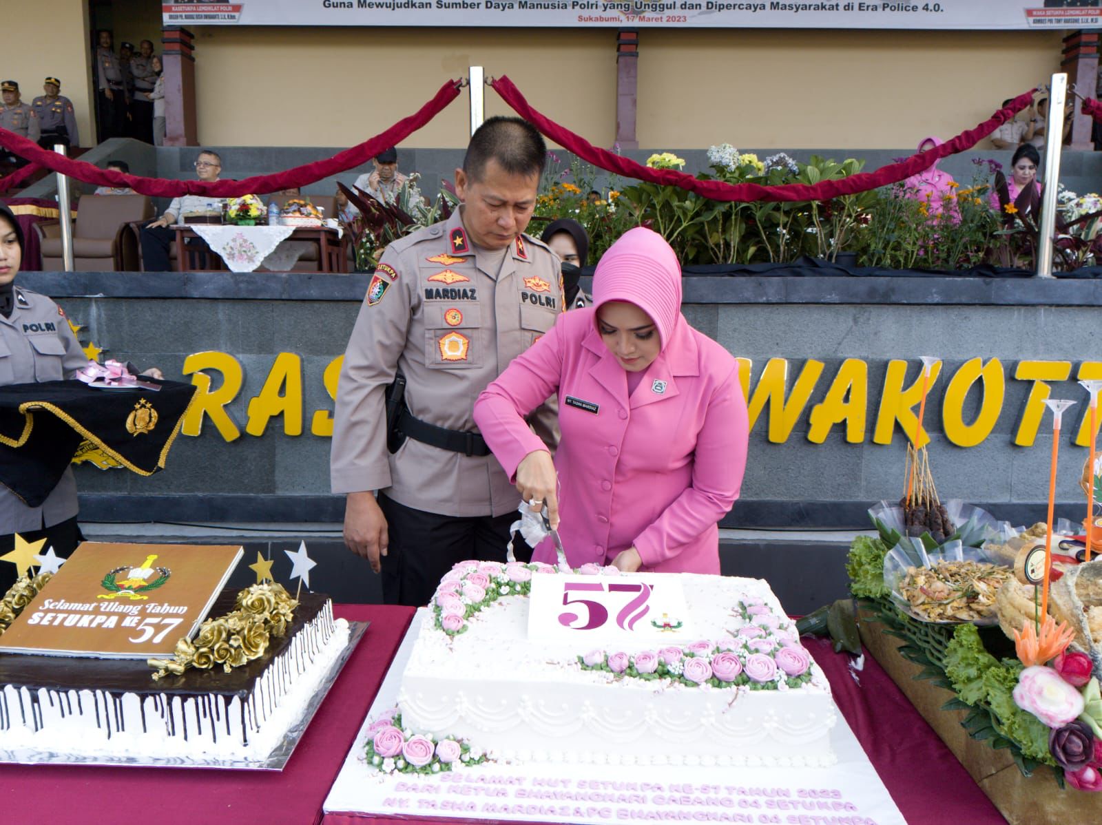 Setukpa Lemdiklat Polri Peringati Hari Jadinya yang ke 57