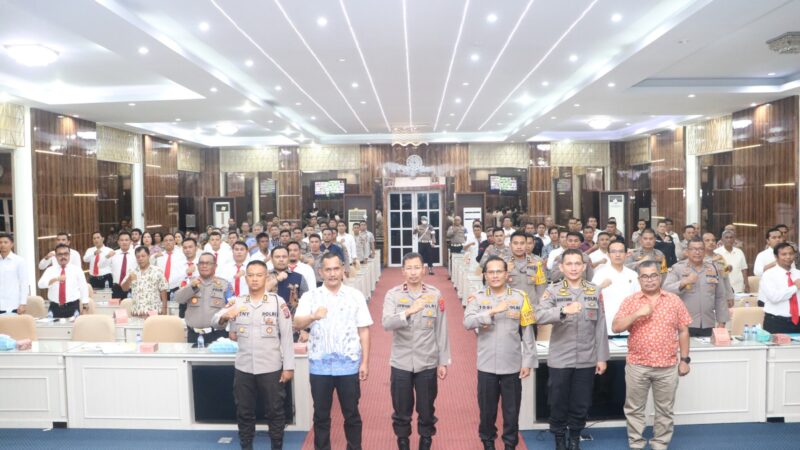 Wakapolda Sumut Buka Latpraops Pekat Toba 2023