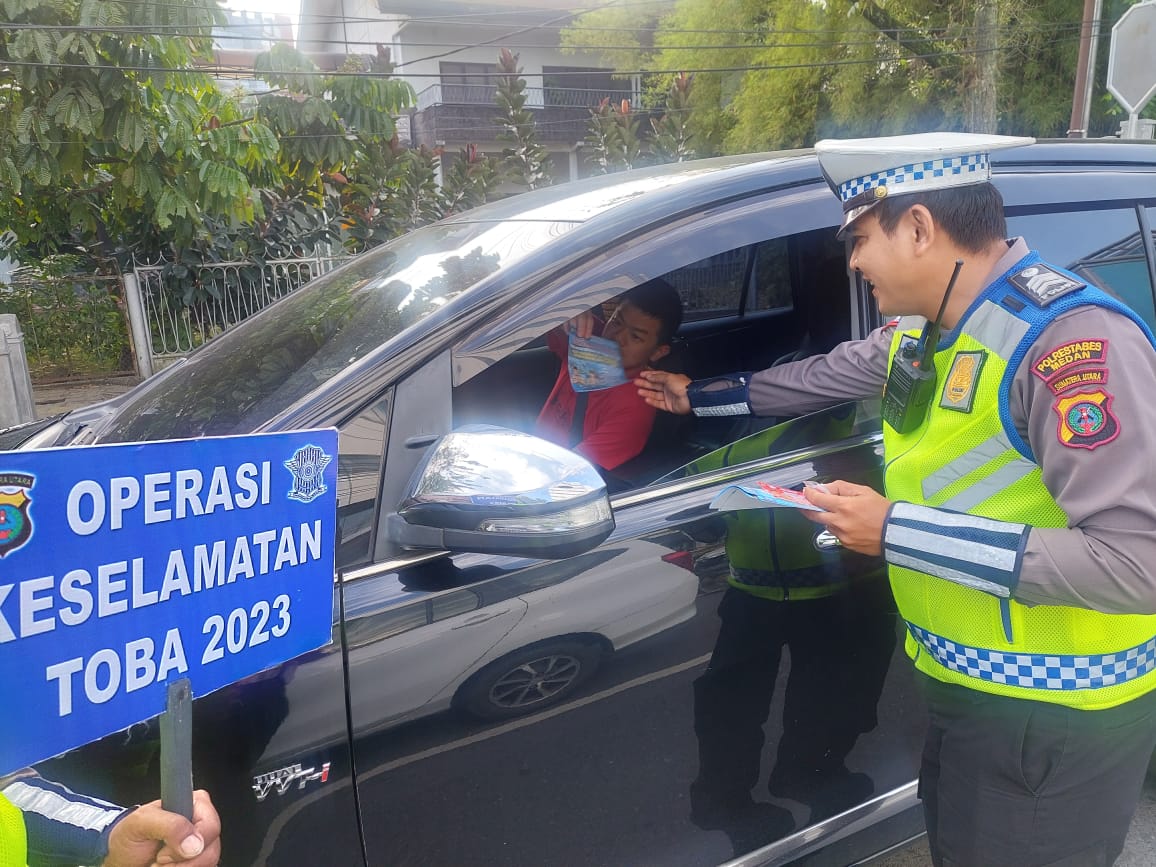 Hari Terakhir Operasi Keselamatan Toba 2023, Kanit Kamsel : Masyarakat Semakin Disiplin Dalam Berlalulintas 