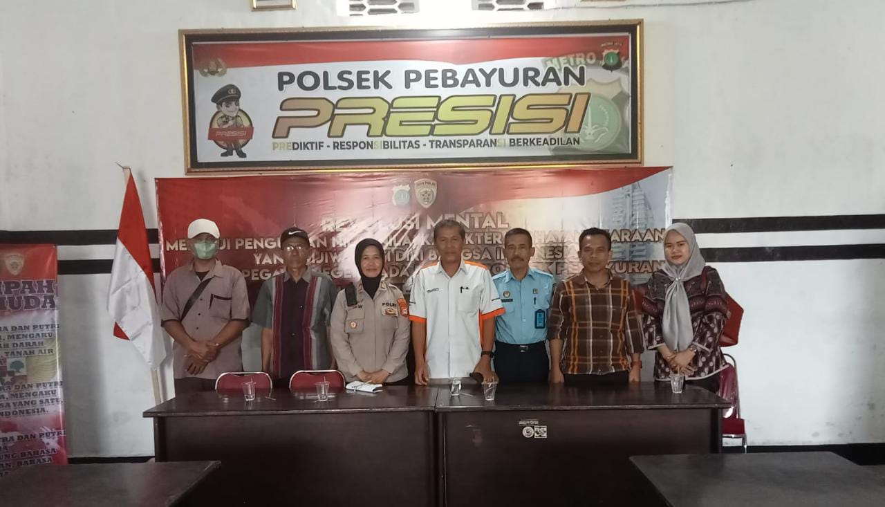 Anak Berhadapan Dengan Hukum Kedua Belah Pihak Lakukan kesepakatan di Polsek Pebayuran 