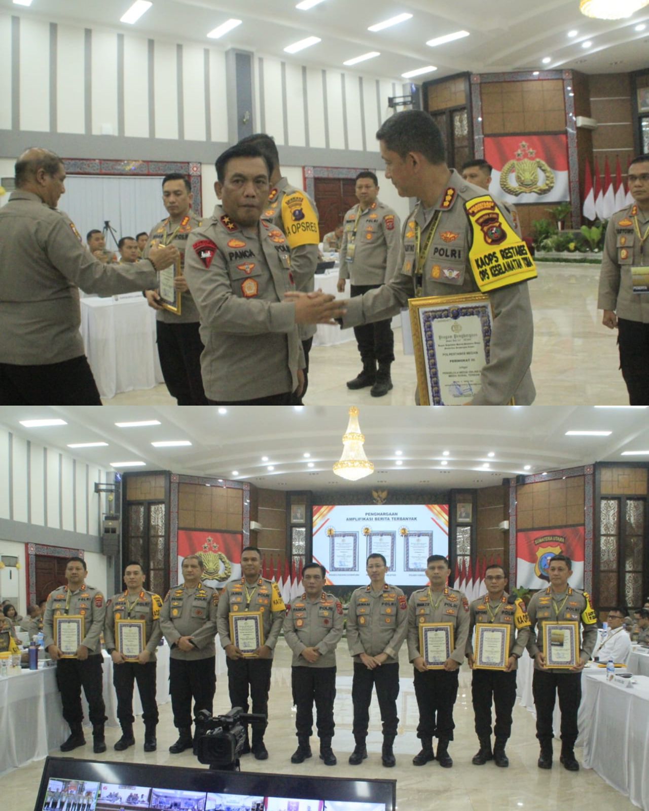 Polrestabes Medan Juara 3 Pengelolaan Medsos dan Media Online