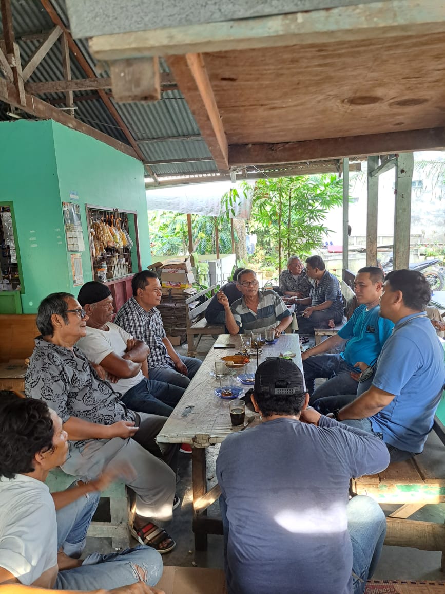 Kompol Pardamean Hutahaean.SH,SIK,MH Pamitan Pindah Tugas Kepada Orang Tua Angkatnya Dan Tokoh Masyarakat Al Badar