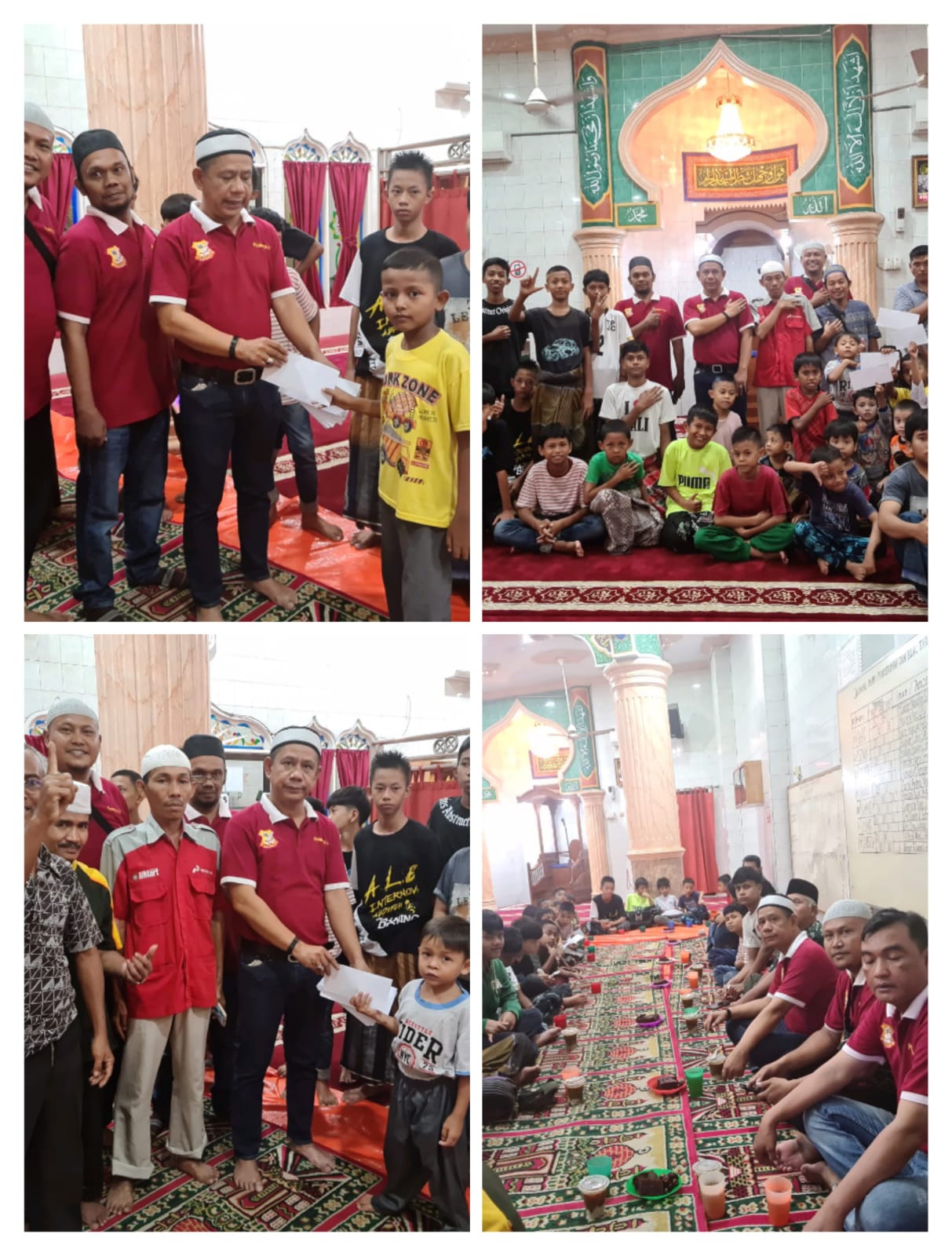 Jalin Silaturahmi, Ketua Pewarta Gelar Buka Puasa Bersama di Masjid Rahmat dan Santuni Anak Yatim