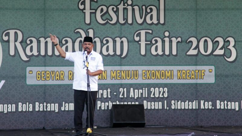 Paphirasi Ramadhan Fair 2023 Resmi Dibuka Rahudman Harahap 