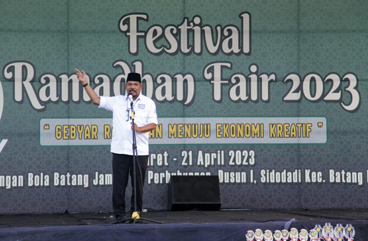 Paphirasi Ramadhan Fair 2023 Resmi Dibuka Rahudman Harahap 