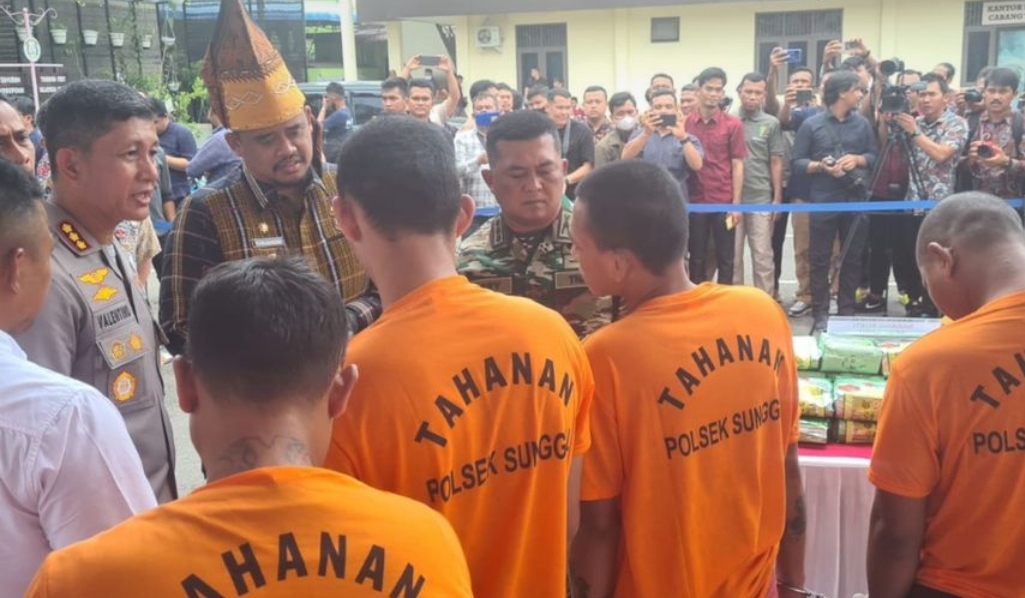 Operasi Pekat, Polisi Tangkap Ratusan Preman dan Bandit Jalanan Lakukan Pungli Jelang Bulan Ramadan di Medan