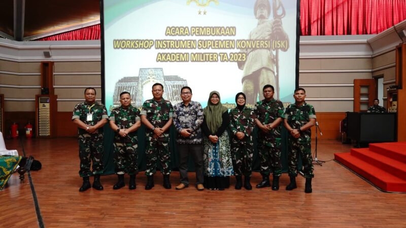 WORKSHOP INSTRUMEN SUPLEMEN KONVERSI (ISK) AKADEMI MILITER