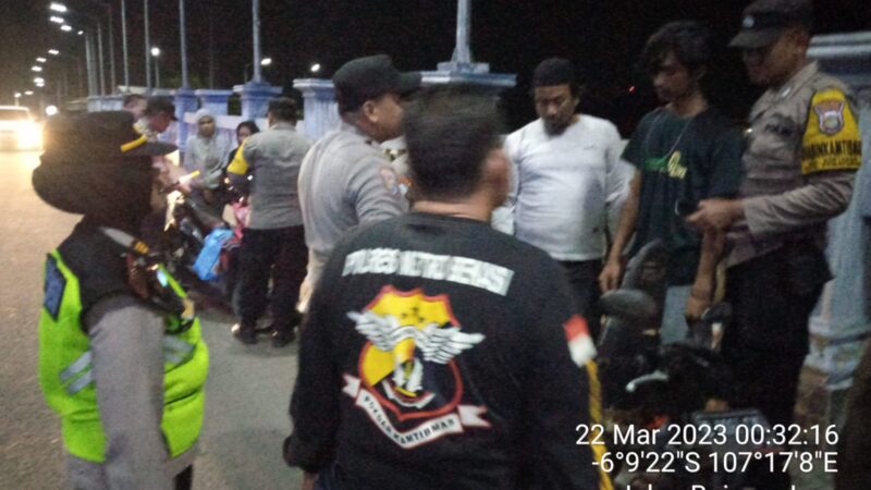 Demi Keamanan Sambut Bulan Suci Ramadhan Polsek Pebayuran Giat Patroli Di Wilayah Hukum Polres Metro Bekasi