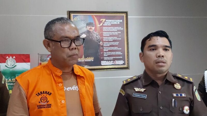 DPO Terpidana Penggelapan SHM Diamankan Kejaksaan Tinggi Sumatera Utara