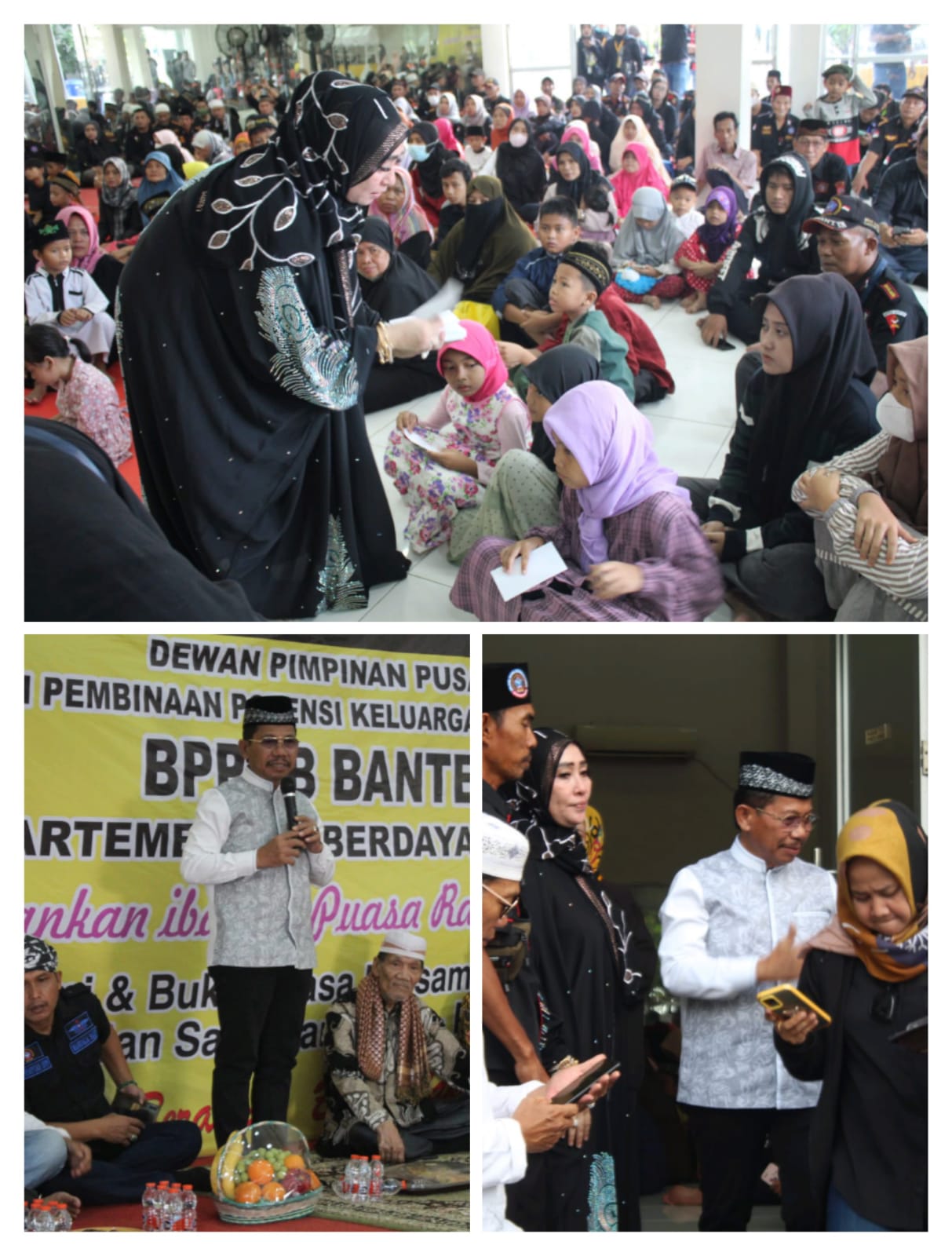 Ormas BPPKB BANTEN Berbuka Bersama dan Berikan Santunan Pada Anak Yatim-piatu