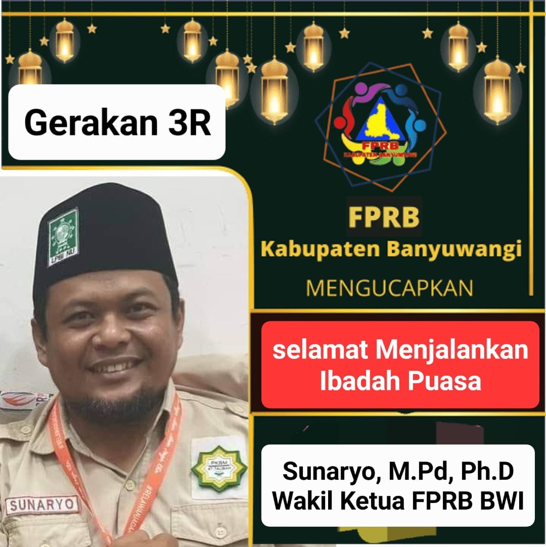 Ini Penyampaian Sunaryo Wakil Ketua FPRB Banyuwangi Penyebab Fenomena Terjadinya Bencana 