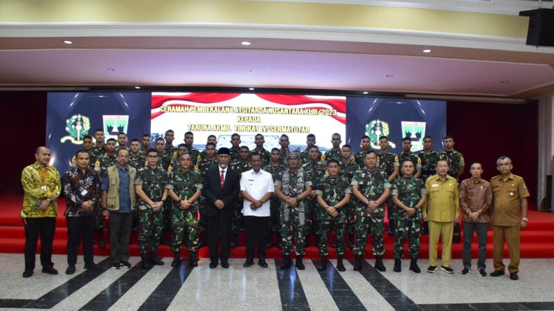 Taruna Akmil Tingkat IV Terima Pembekalan Latsitardanus Oleh Gubernur Provinsi Sumatera Barat