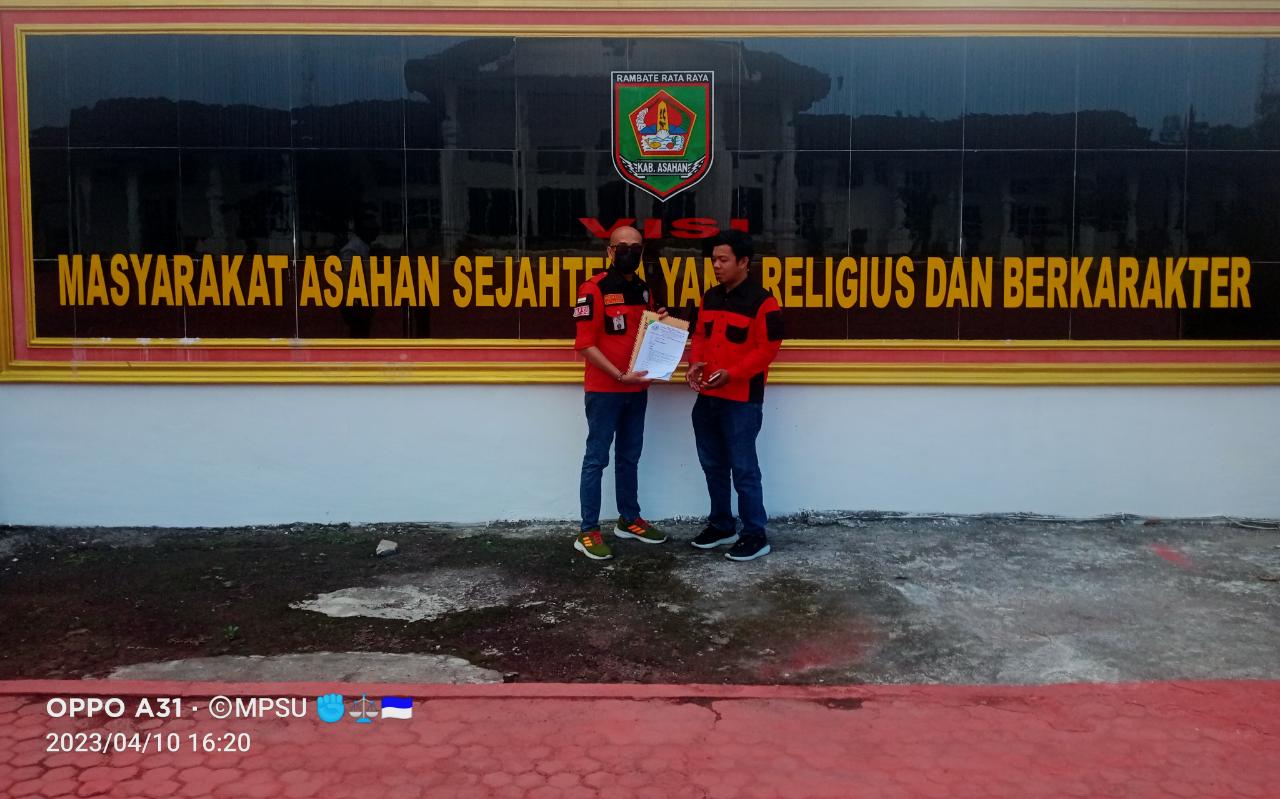 Tak Main-main, MPSU Surati Bupati Asahan, Dan Minta Oknum Kepala Desa Rawa Sari Dicopot Terkait Pembatalan Surat Tanah Milik Ganda Sormin Eks Petinggi PP Sumut