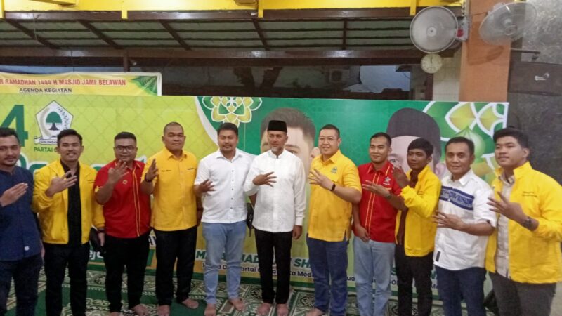 DPD Partai Golkar Kota Medan Safari Ramadhan 1444 H Di Mesjid Jami’ Belawan