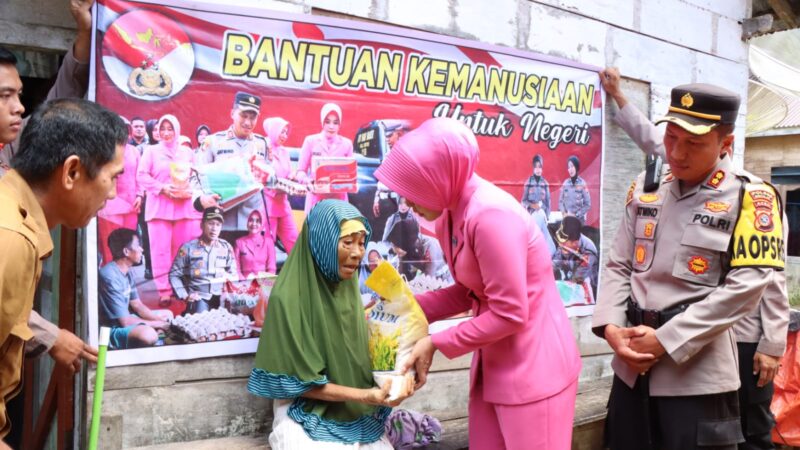 Kapolres Simeulue Berikan “Bantuan Kemanusiaan Untuk Negeri