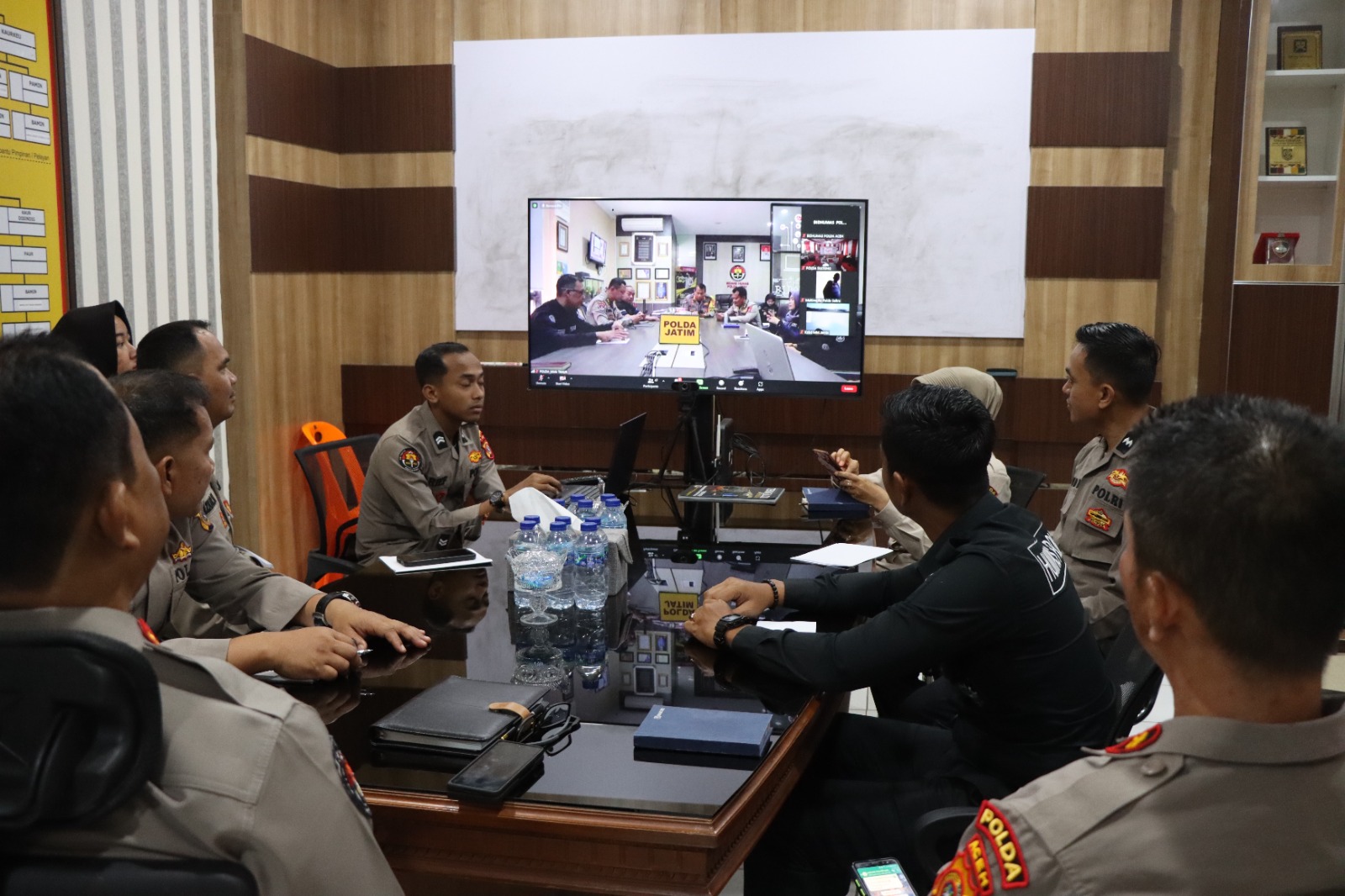 Kabid Humas Polda Aceh Hadiri Zoom Meeting bahas Operasi Ketupat 2023