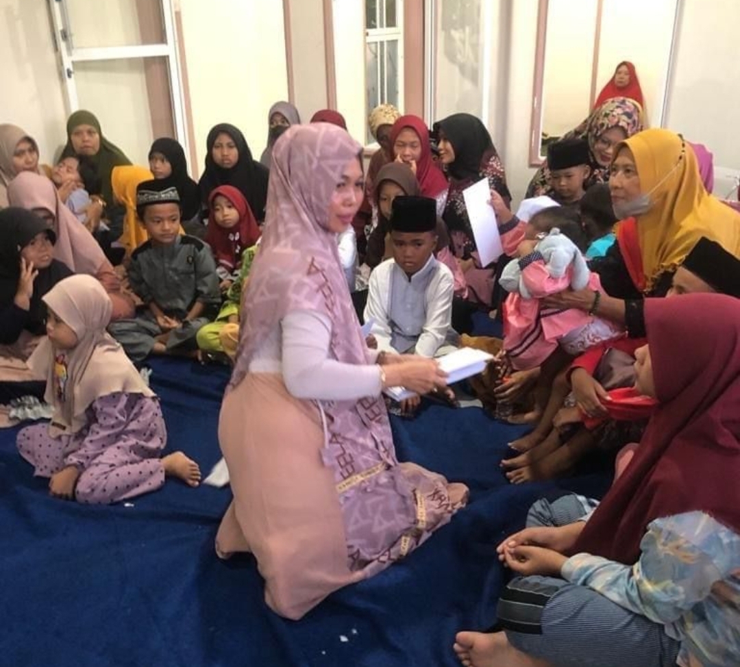 Yayasan Sahabat Gotong Royong Kolaborasi Bersama Yayasan Sahabat Dhuafa Beri Santunan 50 Anak Yatim dan Piatu 