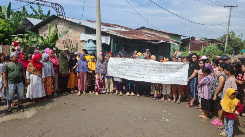 Ratusan Warga Jermal 15 : Guntur Syahputra  Penolong Bagi Kami