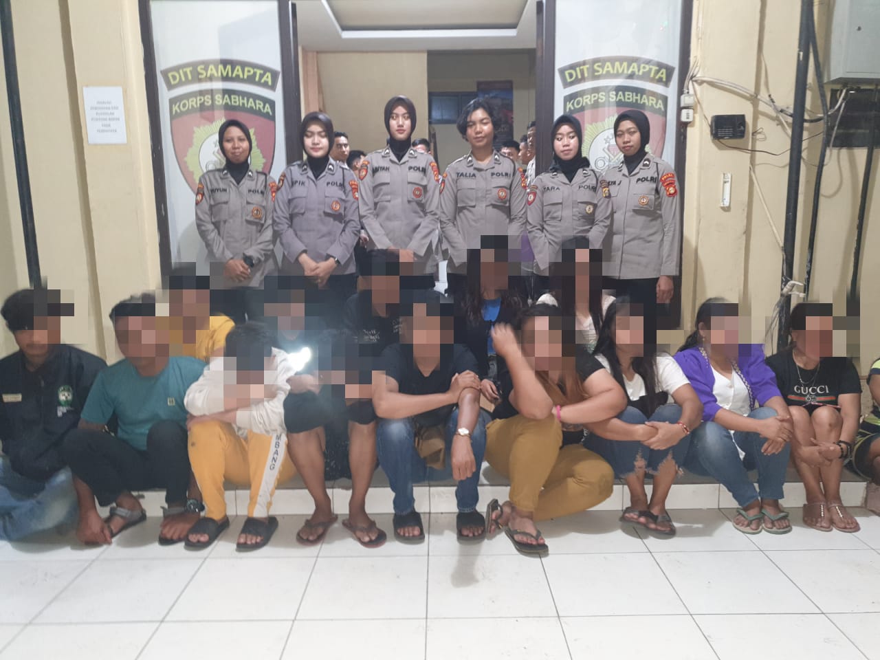 Gelar Patroli Sahur On The Road, Belasan Orang Diamankan, 5 Positif Pakai Narkoba