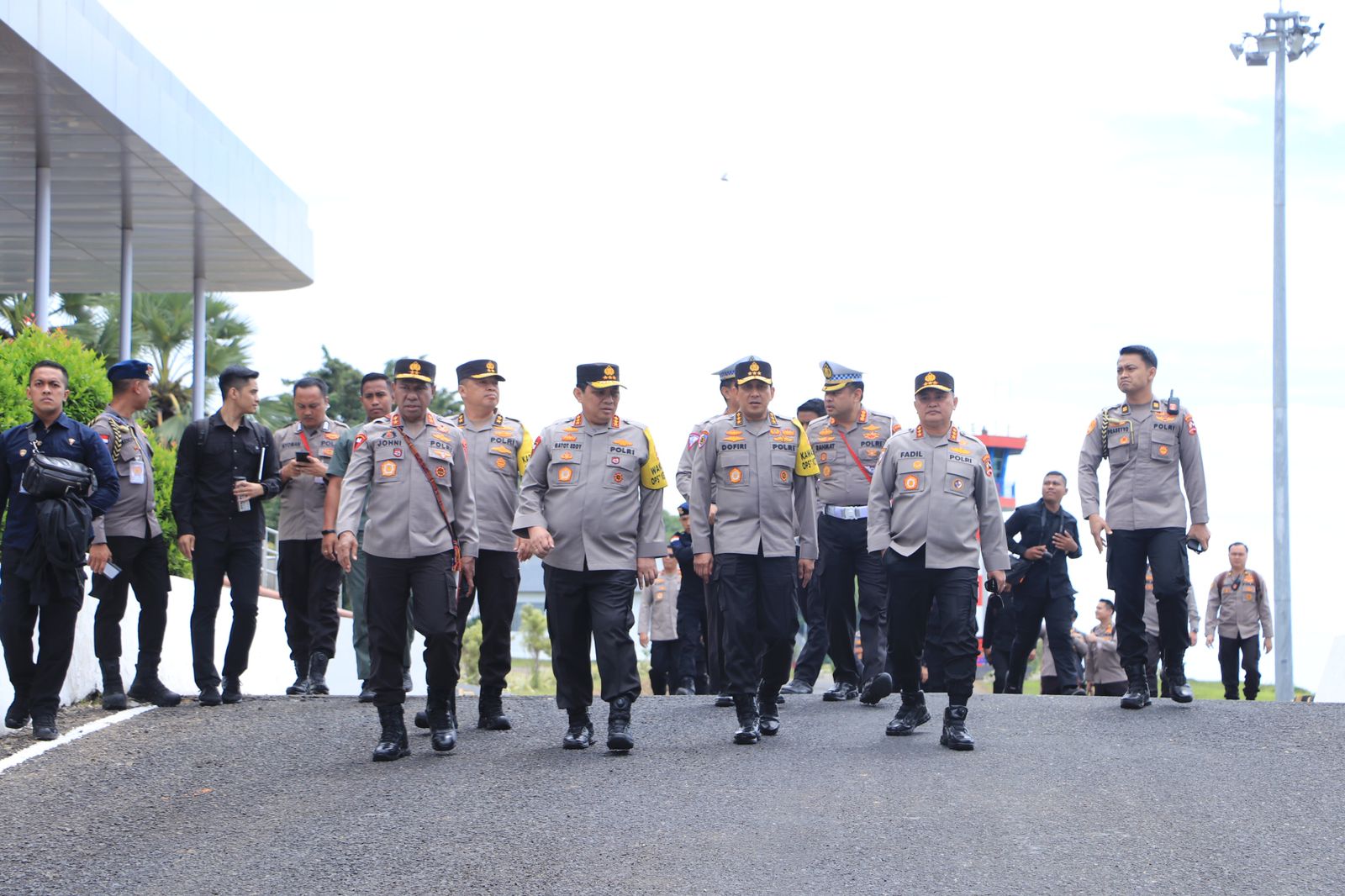 Jelang KTT Asean, Kapolda NTT dampingi Wakapolri Lakukan Pengecekan Kesiapan Pengamanan di Labuan Bajo