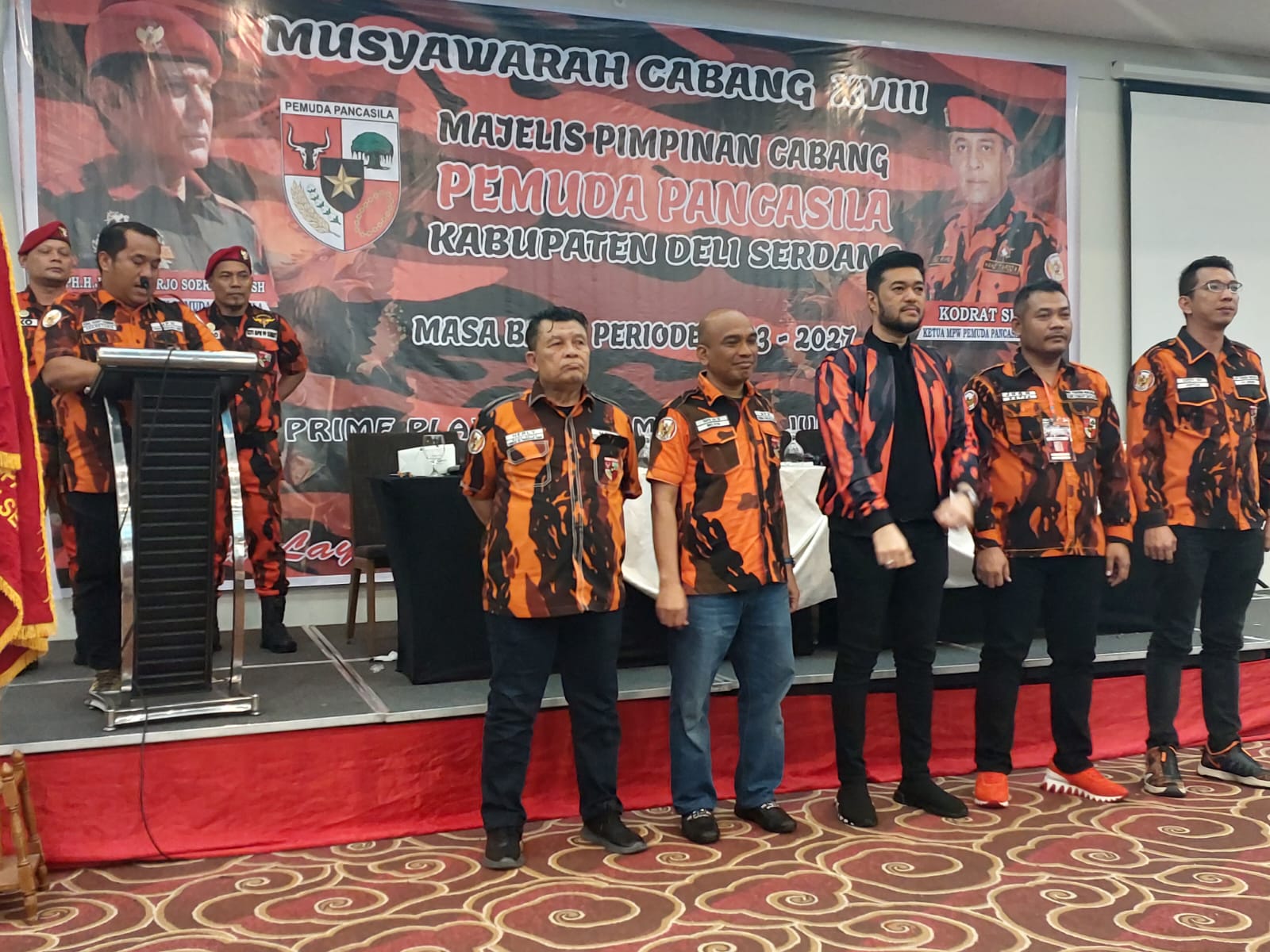 Muscab PP ke XVIII, Junaidi Terpilih Aklamasi Jadi Ketua MPC Pemuda Pancasila Kab Deliserdang 