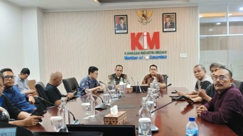 Dirut PT.KIM Paparkan progres Proyek Air Bersih dan Penyelesaian Air Tanah Di Kawasan Industri Medan