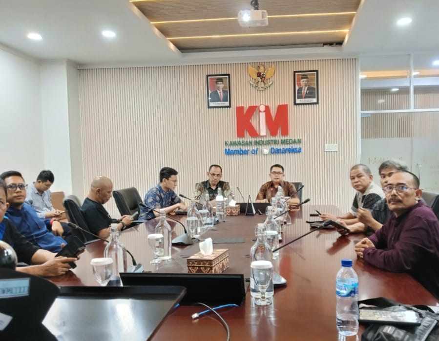 Dirut PT.KIM Paparkan progres Proyek Air Bersih dan Penyelesaian Air Tanah Di Kawasan Industri Medan