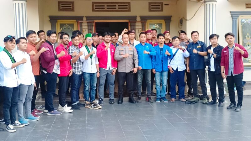 Kapolda Sumsel Silaturahmi Bersama Organisasi Kepemudaan dan Mahasiswa Di Rumah Kebangsaan 