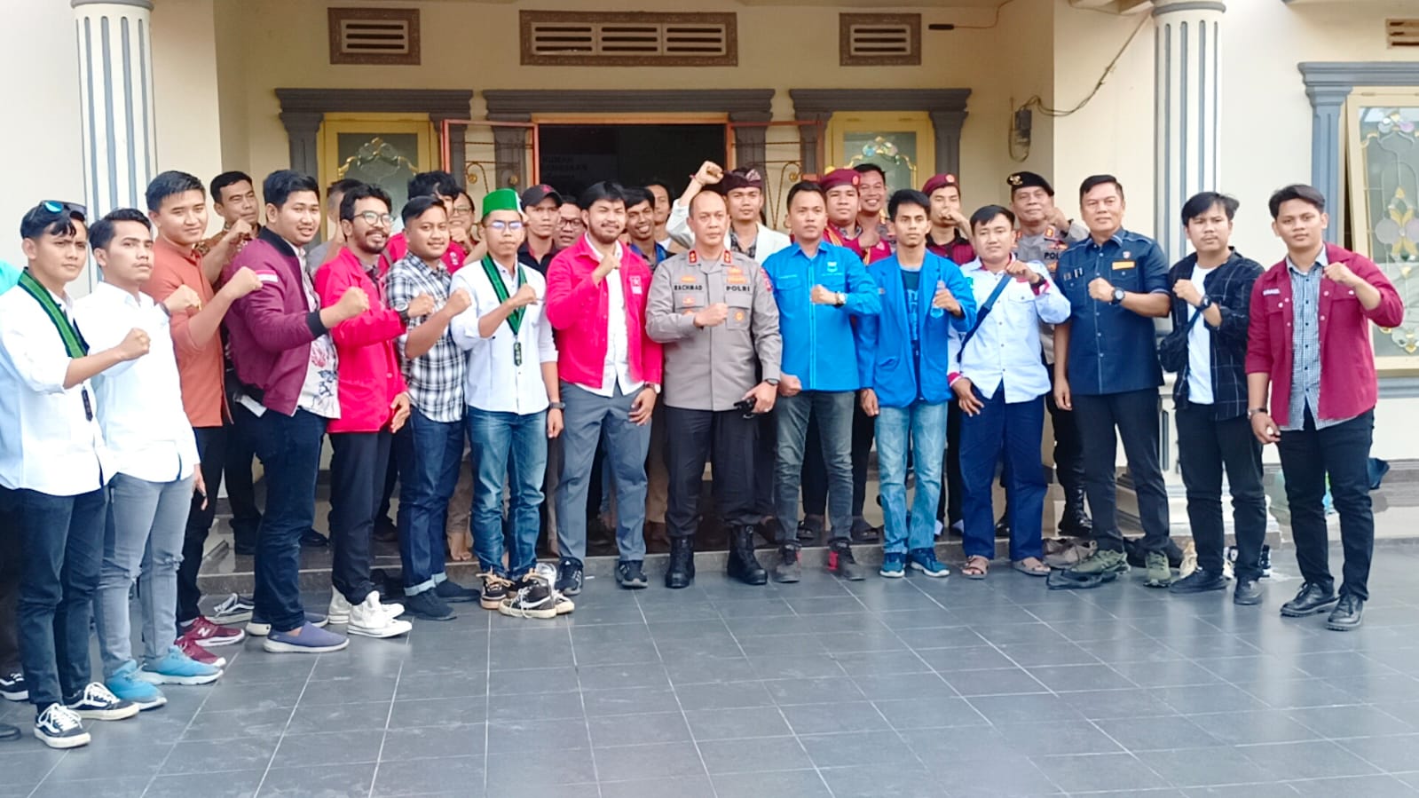 Kapolda Sumsel Silaturahmi Bersama Organisasi Kepemudaan dan Mahasiswa Di Rumah Kebangsaan 