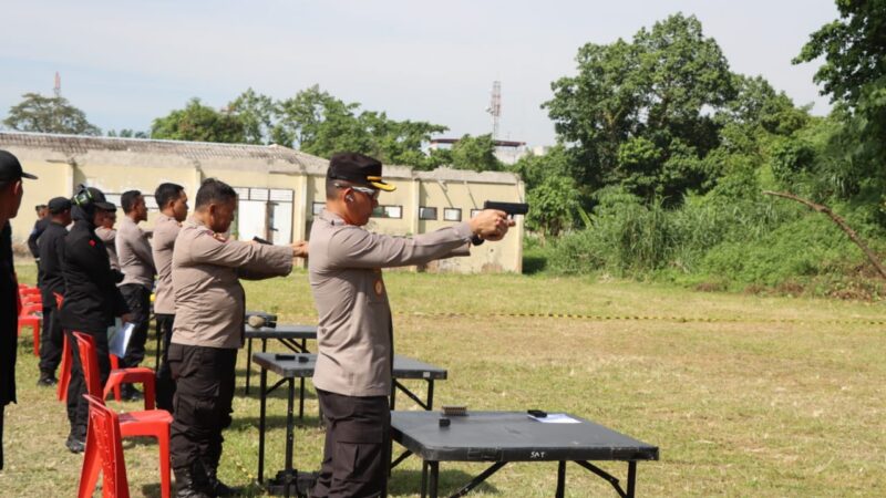 Ramaikan HUT 77 Bhayangkara, Kapolrestabes Medan Hadiri Lomba Tembak 