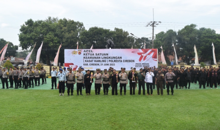 Polresta Cirebon Gelar Apel Kasatkamling 