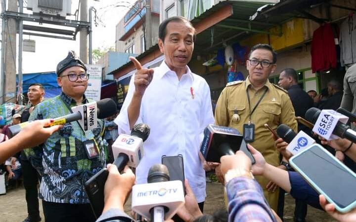 Jelang Iduladha, Presiden Tinjau Sejumlah Pasar di Kabupaten Bogor