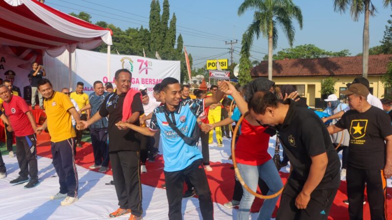 Rangkaian Hari Bhayangkara ke-77, Polresta Cirebon Gelar Berbagai Perlombaan Antar Parpol dan Bacaleg