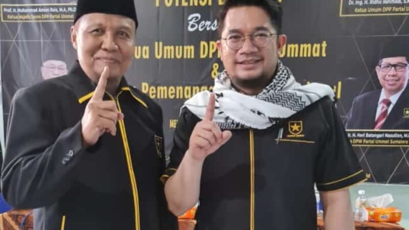 KBP .Purn H Jhon Hendri Gabung Partai Ummat Jadi Bacaleg DPR RI Dapil I Sumut