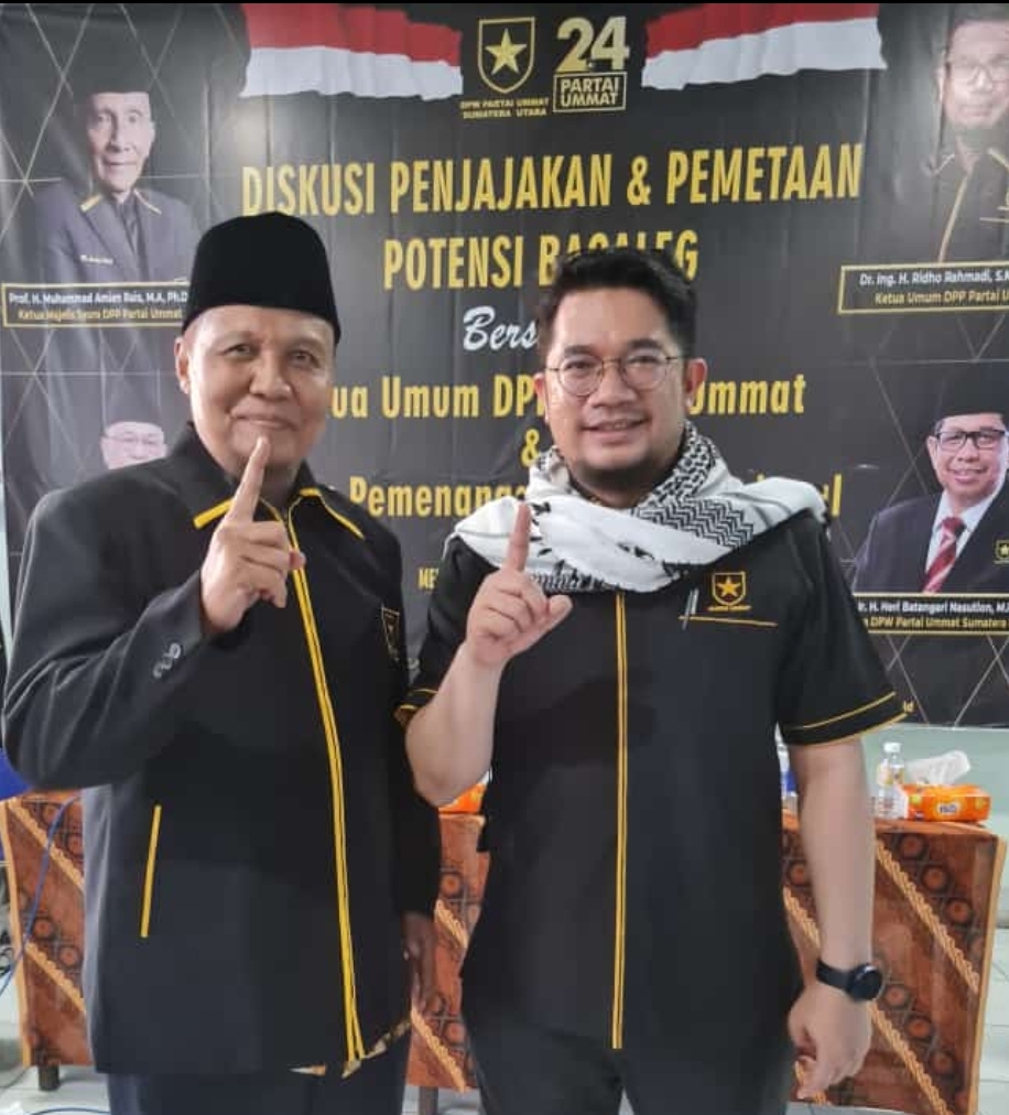 KBP .Purn H Jhon Hendri Gabung Partai Ummat Jadi Bacaleg DPR RI Dapil I Sumut