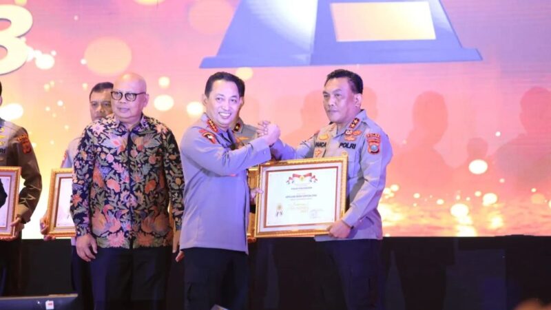 Polda Sumut Raih Penghargaan Kompolnas Award 2023 sebagai Polda Terbaik