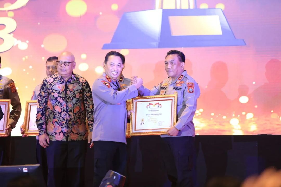 Polda Sumut Raih Penghargaan Kompolnas Award 2023 sebagai Polda Terbaik