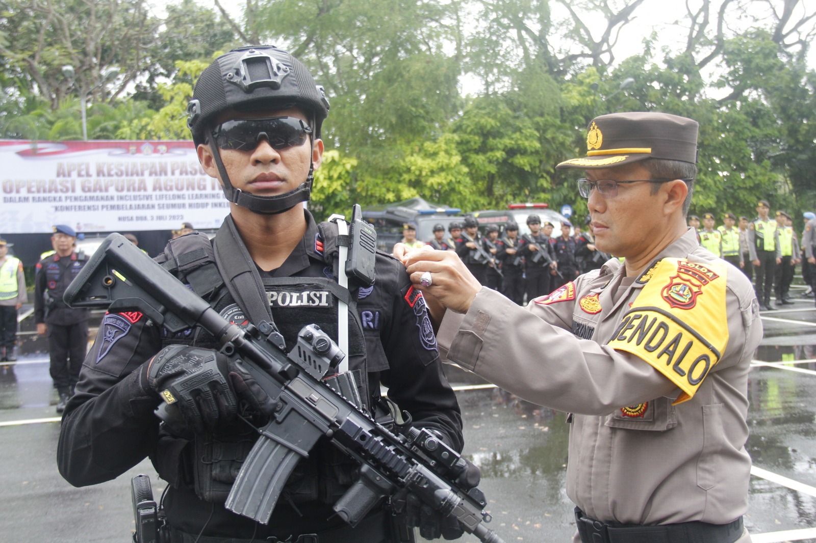 317 Personel Polri Amankan Inclusive Lifelong Learning Conference di Nusa Dua Bali