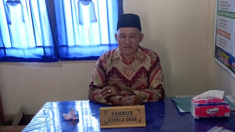 Kepala Desa Taraman Jaya Manfaatkan Lahan Kosong Untuk Budidayakan Tanaman Toga