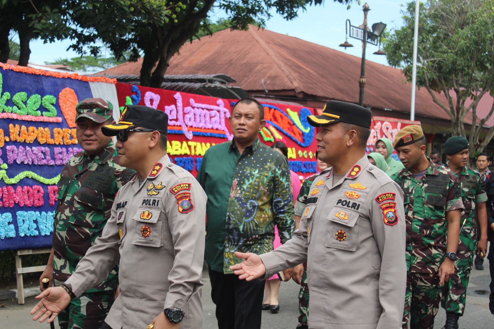 KALAPAS BINJAI HADIRI PISAH SAMBUT KAPOLRES KOTA BINJAI 