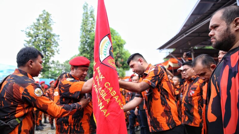 Ribuan Kader Pemuda Pancasila Menghadiri Pelantikan PAC Pemuda Pancasila Kecamatan Medan Denai