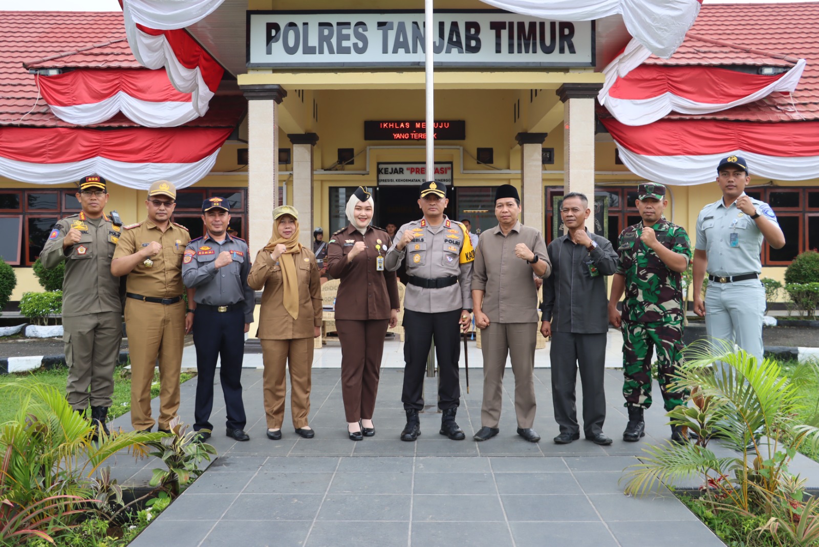 Kapolres Tanjab Timur Pimpin Apel Gelar Pasukan Ops Patuh-2023 