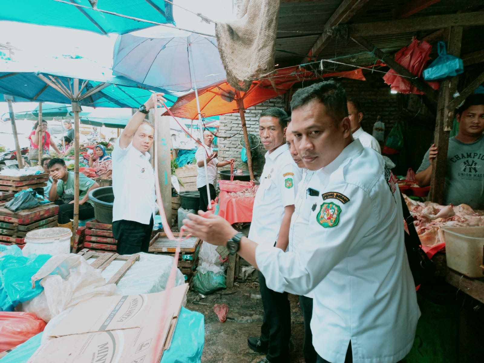 PUD Pasar Sosialisasi Soal Rencana Penataan ke Pedagang Jalan Akik