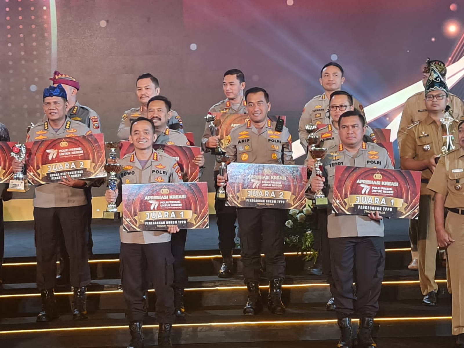 Polresta Cirebon Raih Penghargaan Pemenang Lomba TPPO Dari Kapolri